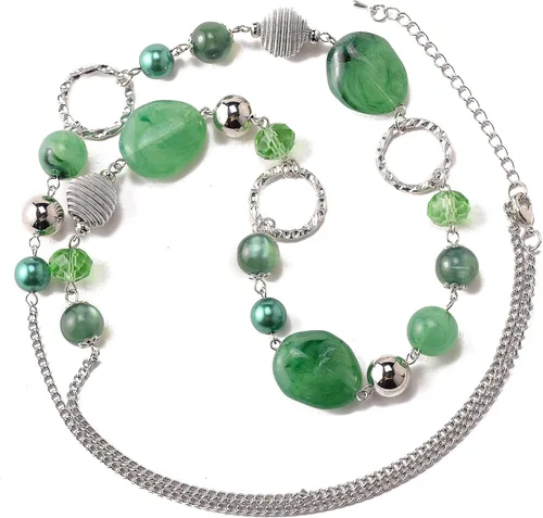 Miniatura 2 de Pearl & Club - Collar largo con cuentas para mujer