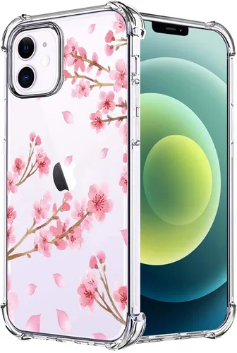 Miniatura 16 de Funda transparente de girasol compatible con iPhone SE 2022 SE 2020 7 8, funda trasera floral para niñas y mujeres, funda protectora transparente
