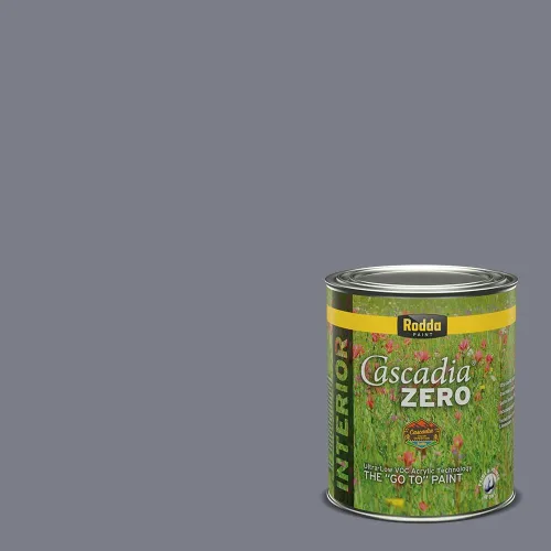 Miniatura 82 de Rodda Paint CASCADIA XL Pintura e imprimación satinada exterior en uno, cuarto de galón, pimienta de Jamaica