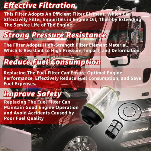 Miniatura 5 de PF9908 Filtro de combustible A4700903151 compatible con Detroit Diesel DD13 DD15 DD16 Freightliner Western Star Kit de filtro de combustible
