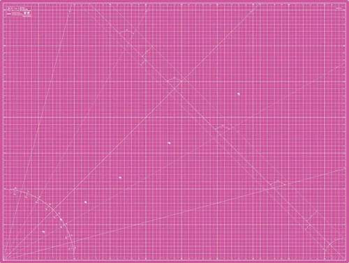 Miniatura 10 de Alfombrilla de Corte Elan A3 Rosa y Púrpura, Alfombrilla de Corte Autorreparable 30,5 x 46 cm, Tabla de Corte de Manualidades Rosa de 5 Capas, Tabla