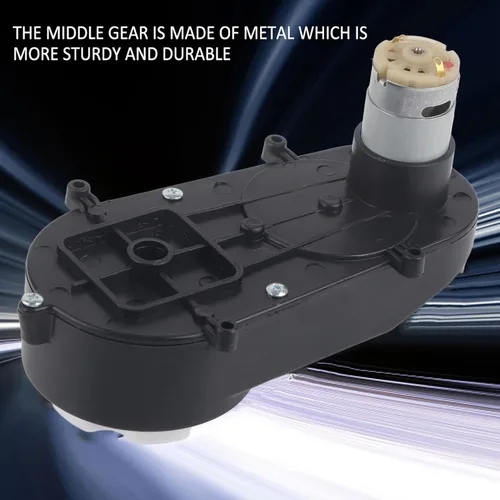 Miniatura 2 de GOTOTOP Motor eléctrico de 6 V, 12 V, 12000 a 20000 rpm, repuesto de engranaje de metal de bajo ruido para niños, auto de juguete con motor duradero