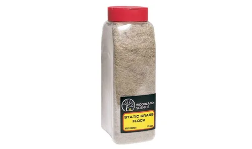 Miniatura 3 de WOODLAND SCENICS FL631 Flock de hierba estática Miel silvestre 32 oz WOOU1305