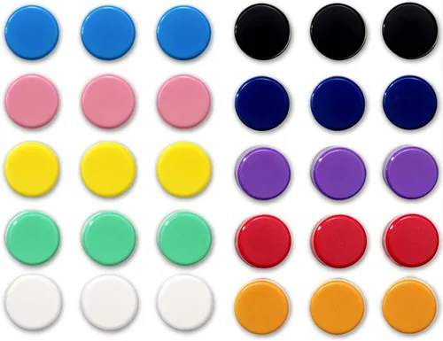 Miniatura 22 de Qualsen Imanes para nevera, 20 imanes para refrigerador, pequeño imán para pizarra blanca, mini imán lindo para refrigerador, casillero, pizarra 10