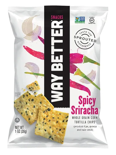 Miniatura 21 de Way Better Snacks Chips de tortilla, batata, 5.5 onzas