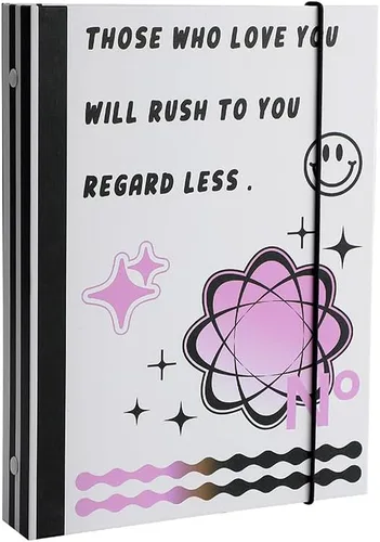 Miniatura 5 de Carpeta A5 de 6 anillas, carpeta de tarjetas fotográficas Kpop, carpeta A5, carpeta de tarjetas de fotos, 30 hojas, 240 bolsillos, álbum de fotos