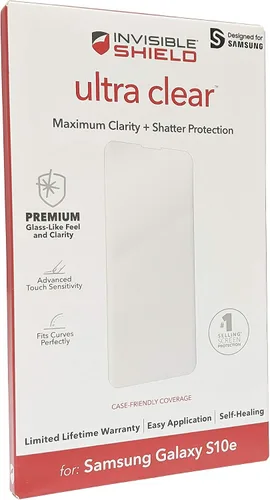 Miniatura 5 de ZAGG Invisible Shield Ultra Clear – Protector de pantalla de grado militar – Hecho para Samsung GS10 – Compatible con fundas