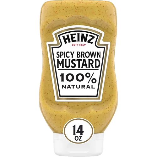 Miniatura 12 de Heinz Mostaza amarilla, 14 oz (396.89 g)