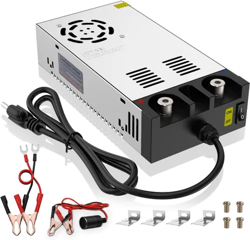 Miniatura 8 de IMAYCC Convertidor de 110 V CA a 12 V CC Fuente de alimentación Transformador de interruptor de 12 V CC para tira LED, monitor LCD, CCTV, radio