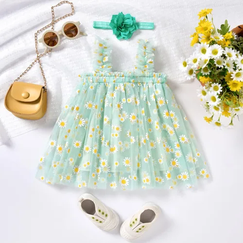 Miniatura 4 de Vestido de tul para niña de 6 meses - 2T ropa de tul con diadema