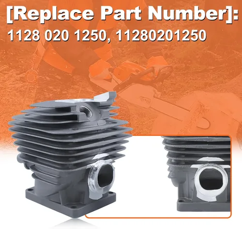 Miniatura 3 de Kit de pistón de cilindro de 2.047 in para motosierra Stihl Ms461 1128 020 1250, 11280201250