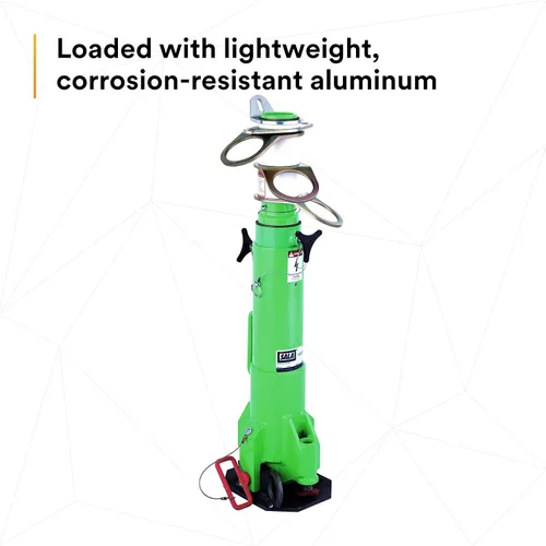 Miniatura 6 de 3M DBI-SALA Advanced 8516691 - Sistema de espacio confinado, portátil, telescópico con 3 puntos de anclaje giratorios independientes de 360 grados