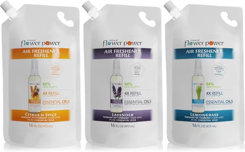Miniatura 14 de Ambientador en aerosol Natural Flower Power - Eliminador de olores con aceites esenciales - Para el hogar, el auto y la tela - Sin crueldad y vegano