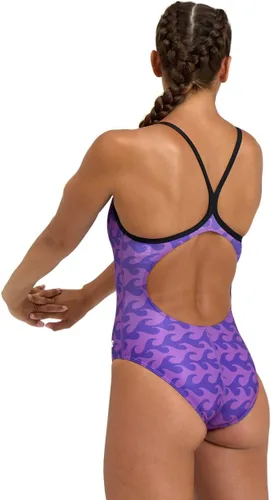 Miniatura 2 de ARENA Performance Ride The Wave - Traje de baño de una pieza para mujer con espalda descendente ligera MaxLife