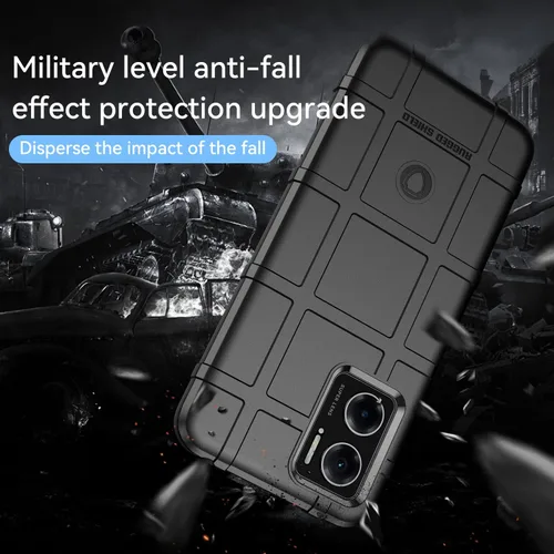 Miniatura 3 de Funda delgada para Redmi Note 11E 5G, funda protectora resistente con protección contra golpes de grado militar y cubierta protectora para el lente