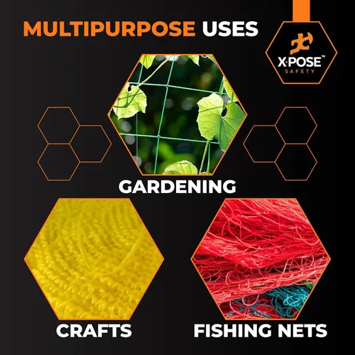 Miniatura 2 de Xpose Safety Green Mason Line String - Cuerda de nailon trenzado #18 - Línea de construcción duradera de 275 pies para herramientas de mampostería