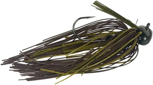 Miniatura 9 de Buckeye Lures Plantilla de fregona de fútbol con zócalo de goma viva, protector de malezas y cebo Cebo de pesca duradero resistente a las virutas