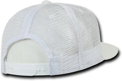 Miniatura 6 de DECKY Gorra de camionero de factura plana de 6 paneles