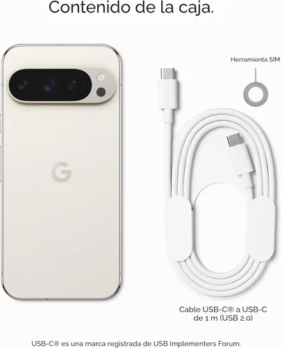 Miniatura 12 de Google Pixel 9 Pro XL - Smartphone Android desbloqueado con Gemini, sistema de cámara trasera triple, batería de 24 horas y pantalla Super Actua