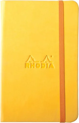 Miniatura 9 de Rhodia Rhodiarama Cuaderno Web A5, 5.5 in x 8.25 in, Rayado - Anís (118746)