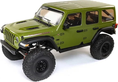 Camioneta RC Axial 1/6 SCX6 Jeep JLU Wrangler 4WD Rock Crawler RTR (baterías y cargador no incluidos): Verde, AXI05000T1