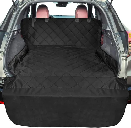 Miniatura 11 de F-color Funda para compartimiento de carga para SUV para perros, forro de carga para mascotas impermeable, asiento para perros, alfombra para SUV