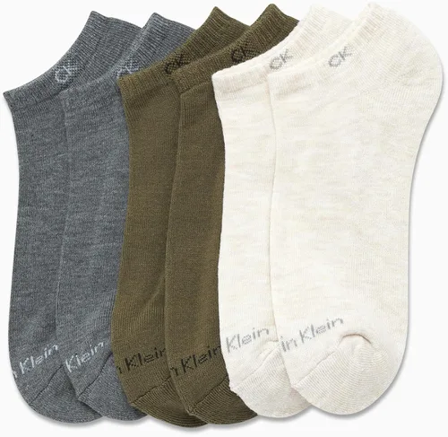 Miniatura 95 de Calvin Klein Calcetines para hombre, mezcla de algodón, acolchados, sin talla, forro de calcetines atléticos (6 unidades)