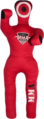 MMA Niños Artes Marciales Mixtas Entrenamiento Judo Kick Boxing Dummies Jóvenes Ejercicio Lanzar Buddy Ground Libra Maniquí Fitness - 40 PULGADAS