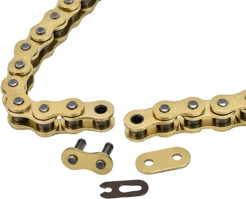 Miniatura 2 de Max Motosports Cadena estándar de oro de 520 pasos de 84 eslabones de repuesto para Polaris 400 Scrambler Xplorer 4x4 1995 1996 1997 1998 1999