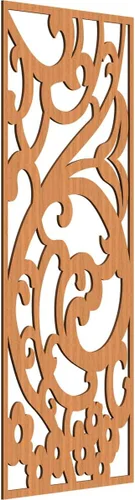 Miniatura 106 de Bridgewater - Paneles de pared decorativos de madera con calado, 9 3/8 pulgadas de ancho x 24 3/8 pulgadas de alto x 1/4 de alto, nogal