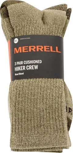 Miniatura 8 de Merrell Paquete de 3 calcetines de senderismo para mujer (pestaña de corte bajo/cuarto/tripulación)