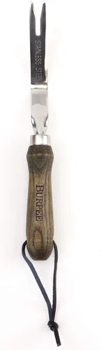 Miniatura 11 de Burpee - Pala de acero inoxidable resistente, herramienta para jardinería Nuez