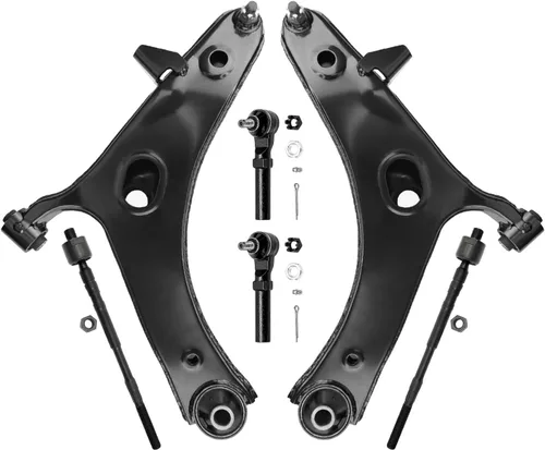 Miniatura 34 de Detroit Axle - Kit de brazos de control de extremo delantero 4WD para Ford 04-08 F-150, 06-08 Lincoln Mark LT, 4 extremos de barra de acoplamiento