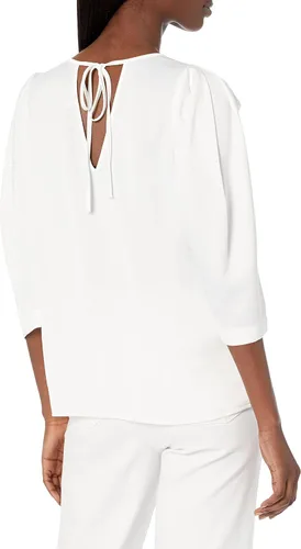 Miniatura 2 de KARL LAGERFELD Blusa de mujer suave recortada en la espalda