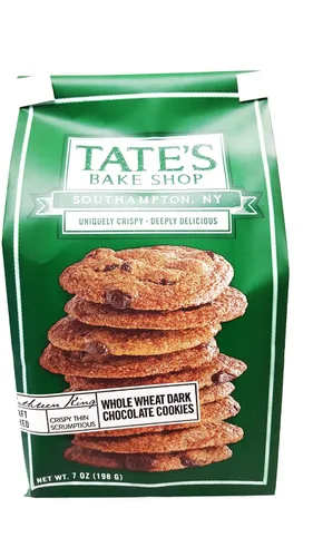 Miniatura 5 de Tate's Bake Shop Galletas totalmente naturales, doble chispas de chocolate, 12 unidades (paquete de 12)
