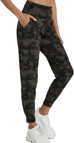 Miniatura 55 de Kcutteyg - Pantalones deportivos con bolsillos para mujer, diseño suave, ligero y de secado rápido, para entrenamiento, gimnasia, yoga y correr