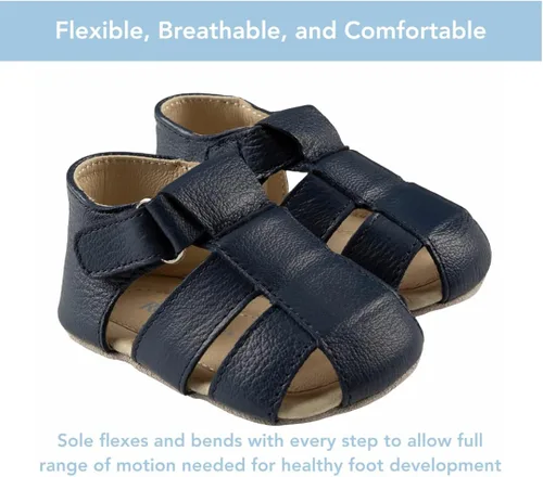 Miniatura 3 de Robeez First Kicks - Sandalias unisex para bebés y niños pequeños de 0 a 24 meses
