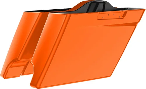 Miniatura 23 de Alforjas extendidas para Harley Touring Street Glide, Electra Glide, Road Glide 2014-2023 (whisky ámbar)