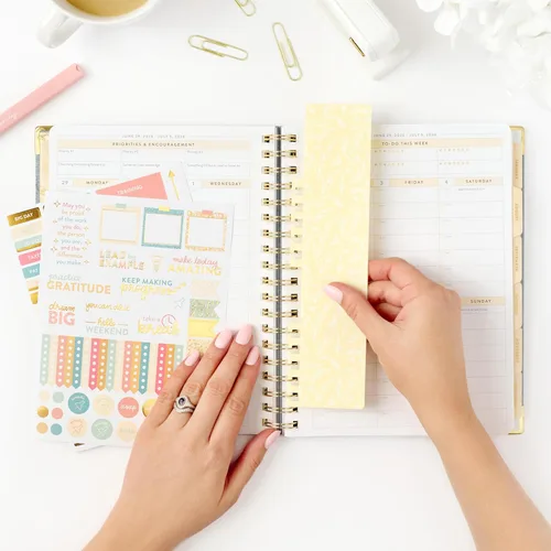 Miniatura 7 de PPP Work Planner 2026-2027 12-Month Weekly Calendar (Start Monday) Vertical Weekly Layout Monthly Review Pages Budgeting & Goal Tracker