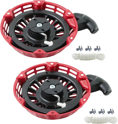Miniatura 8 de WOTIAN Conjunto de arranque GX160 compatible con Honda GX120 GX200 5.5HP 6.5HP Piezas de repuesto del motor 28400-Z4M-306ZB 27400-Z1T-702 Arrancador