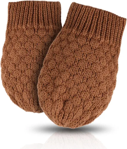 Miniatura 75 de Guantes de punto para bebés, niños y niñas, guantes de invierno para recién nacidos, guantes de 0 a 3 años