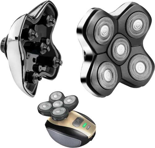 Miniatura 12 de Cabezales universales de repuesto para afeitadora eléctrica de 5 cuchillas para hombre (serie 5 estrellas) para afeitadora de cabeza, cabezales