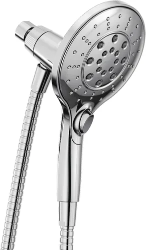 Moen Engage 3662EP - Cabezal de ducha de mano de seis funciones Chrome Magnetix Eco-Performance con sistema de acoplamiento magnético, 3662EP Cromado