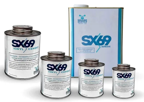 Miniatura 5 de Pegamento de vinilo para cemento SX-69, lata de 4 onzas, adhesivo de calidad industrial y resistencia comparable a HH-66