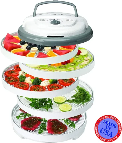Miniatura 3 de NESCO FD-75A Snackmaster Pro Deshidratador de alimentos, para aperitivos, frutas, carne seca de res, gris