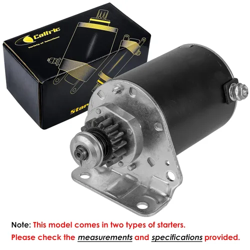 Miniatura 4 de Caltric Motor de arranque compatible con cortacésped Briggs y Stratton 592599 592-599