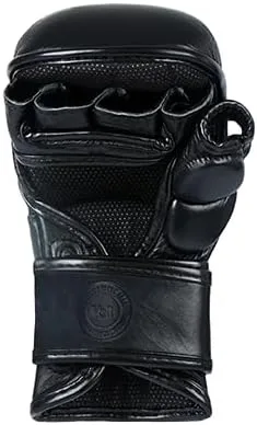 Miniatura 4 de Vali Lancer Leather Hybrid MMA Sparring Gloves 7oz