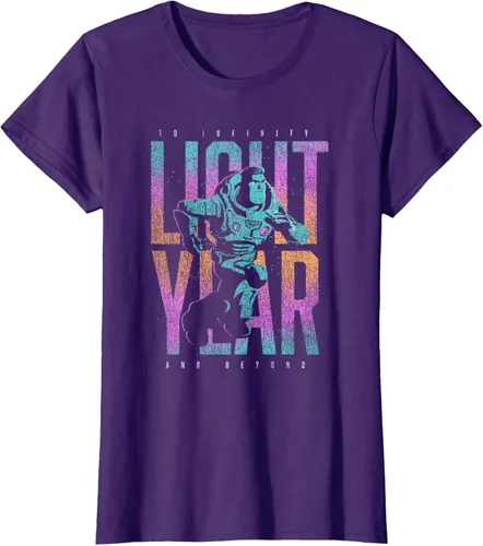 Miniatura 9 de Disney Pixar Lightyear Buzz Lightyear To Infinity And Beyond Camiseta, Negro
