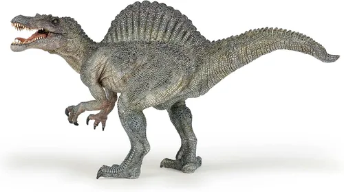 Papo - Figura de Dinosaurio Spinosaurus - Juguete de Depredador Prehistórico para Niños de 3+ Años - Pintado a Mano Realista del Cretácico Carnívoro
