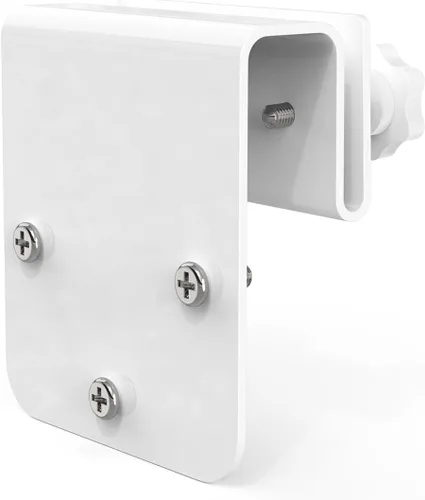 Miniatura 2 de Soporte de montaje de canalón compatible con Eufy Security SoloCam S340/SoloCam E30/E42, cámara de seguridad solar (1 unidad-blanco)